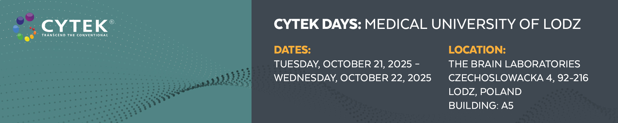 CytekDaysBanner_Lodz